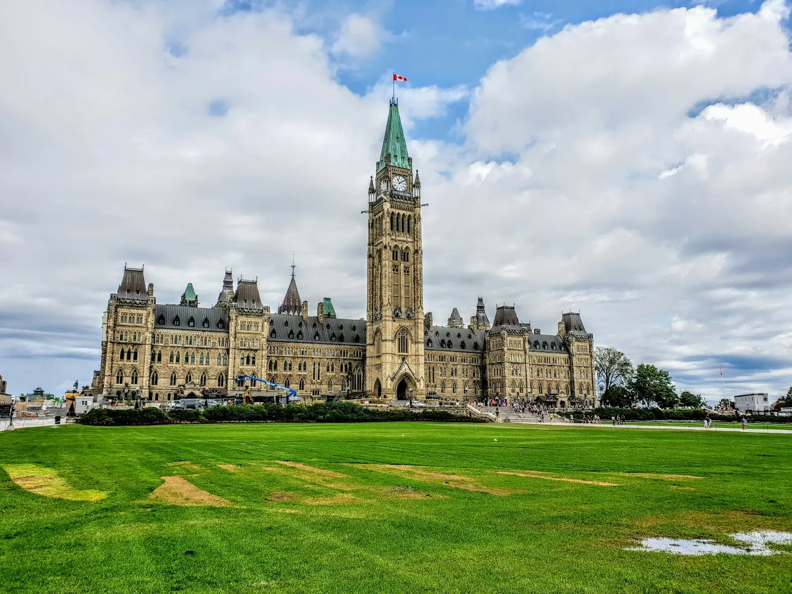 Centre Block and the Peace Tower on Parliament Hill, Ottawa
